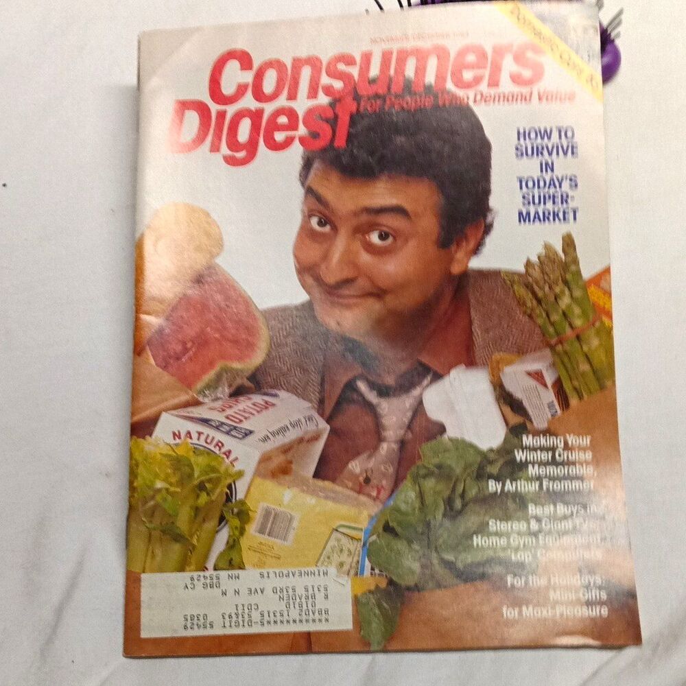 Consumers Digest Magazine November 1989 Vol 11 Issue 11 Illustrated